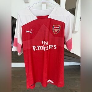 2018-19 Arsenal Puma Home Kit 2XL Aubameyang #14